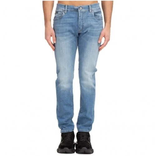 BLUGI DOLCE & GABBANA, Logo Brand, Slim Fit