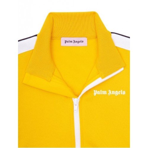 Jacheta PALM ANGELS, Insertie logo, Galben Jacheta PALM ANGELS, Insertie logo, Galben