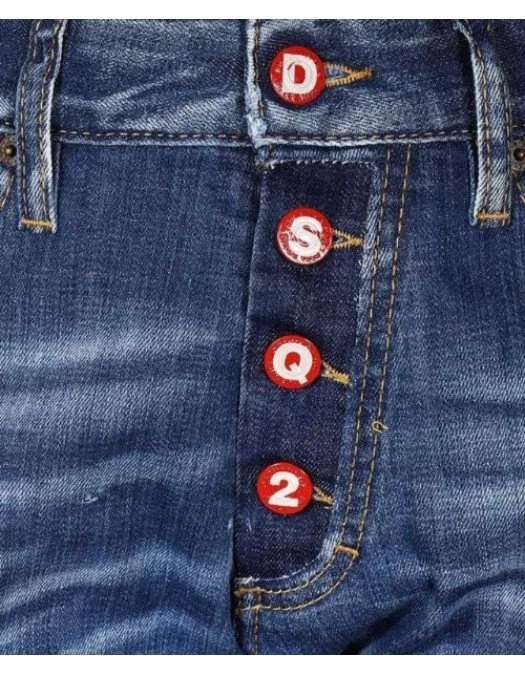JEANS DSQUARED2 SS20 SEXY TWIST JEAN - S71LB0748470 - JEANS BARBATI