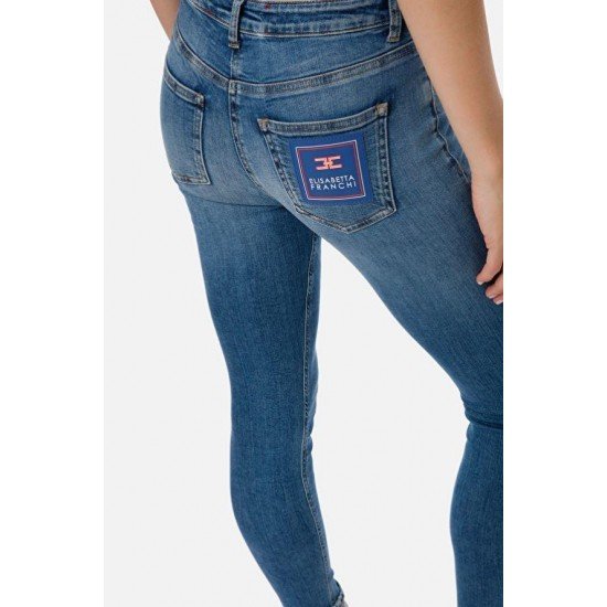 JEANS ELISABETTA FRANCHI SS20 JEANS ELISABETTA FRANCHI SS20 - PJ60I01E2139 - JEANS FEMEI