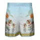 Pantaloni scurti Casablanca, Floral-print silk - MS24tr01216SILK Pantaloni scurti Casablanca, Floral-print silk - MS24tr01216SILK
