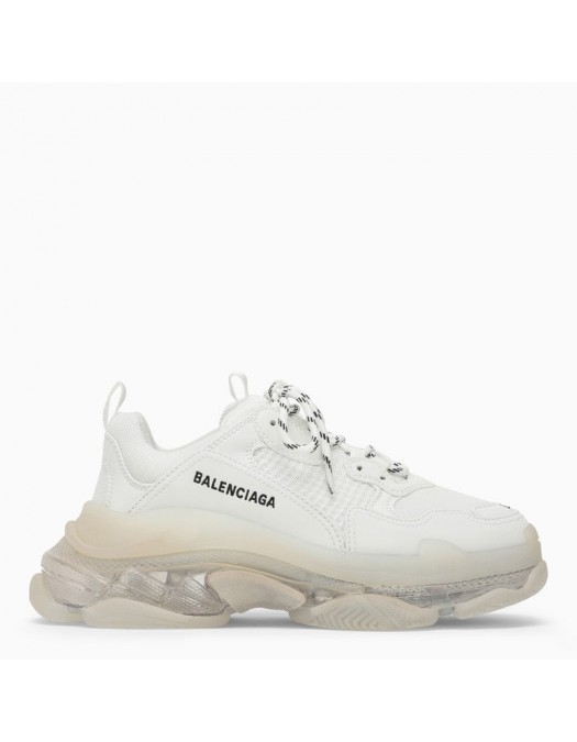 Sneakers BALENCIAGA, Clear Sole, Full White - 544351W2FB19000