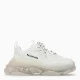 Sneakers BALENCIAGA, Clear Sole, Full White - 544351W2FB19000