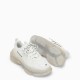 Sneakers BALENCIAGA, Clear Sole, Full White - 544351W2FB19000