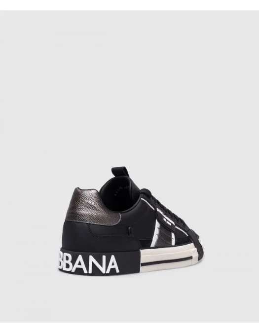 SNEAKERS DOLCE & GABBANA, 2.0 Custom, Insertii Argintii CS1863AO2238B979 - CS1863AO2238B979 SNEAKERS DOLCE & GABBANA, 2.0 Custom, Insertii Argintii CS1863AO2238B979 - CS1863AO2238B979