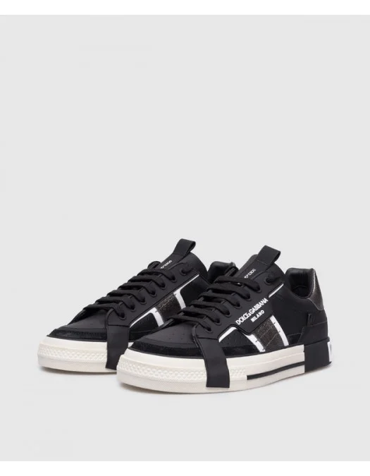 SNEAKERS DOLCE & GABBANA, 2.0 Custom, Insertii Argintii CS1863AO2238B979 - CS1863AO2238B979 SNEAKERS DOLCE & GABBANA, 2.0 Custom, Insertii Argintii CS1863AO2238B979 - CS1863AO2238B979