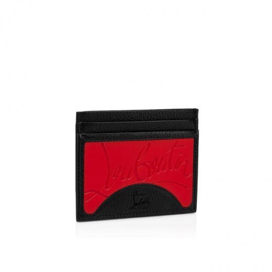 PORTCARD CHRISTIAN LOUBOUTIN SS20 PORTCARD CHRISTIAN LOUBOUTIN SS20 - 1205015H734 - PORTOFELE BARBATI