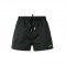 PANTALONI SCURTI DSQUARED2 - D7B642400280, Black, Poliester