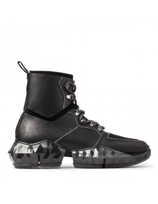 Sneakers JIMMY CHOO, SPACEBOOT, Negru - SPACEBOOT