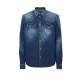 Camasa DSQUARED2, Icon Regular,Wester, Blue - S79DL0049S30341470