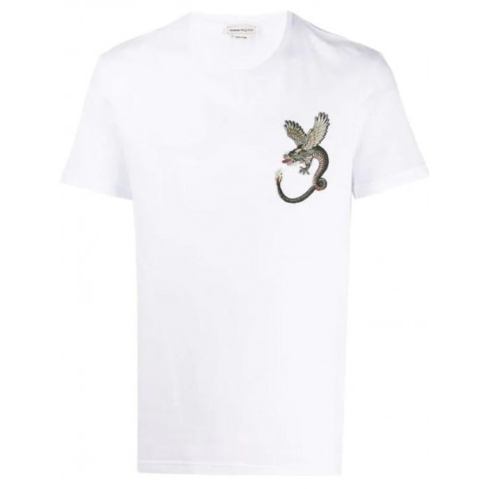 TRICOU ALEXANDER MCQUEEN SS20 TRICOU ALEXANDER MCQUEEN SS20 - 609852QOX0490 - TRICOURI BARBATI