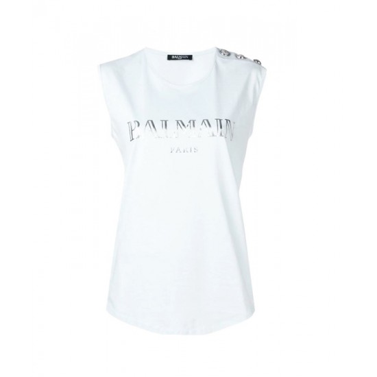 TRICOU BALMAIN SS19 TRICOU BALMAIN SS19 - RF01162SBN - TRICOURI FEMEI