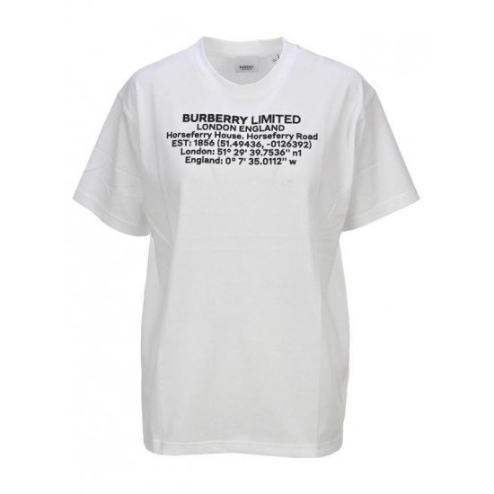TRICOU BURBERRY SS20 TRICOU BURBERRY SS20 - 8024629A1464 - TRICOURI FEMEI