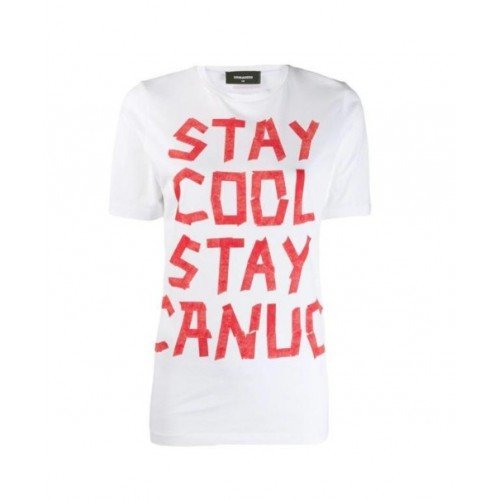 TRICOU DSQUARED2 - S72GD0150100, Imprimeu Rosu TRICOU DSQUARED2 - S72GD0150100, Imprimeu Rosu