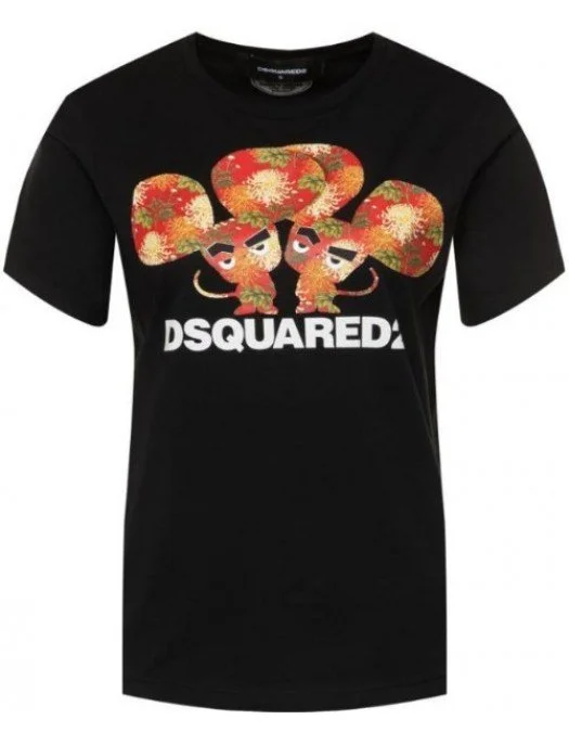 TRICOU DSQUARED2 SS20 TRICOU DSQUARED2 SS20 - S75GD0079900 - TRICOURI FEMEI