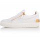 Sneakers GIUSEPPE ZANOTTI, Gold and White Frankie Steel - RM10027001