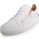 Sneakers GIUSEPPE ZANOTTI, Gold and White Frankie Steel - RM10027001
