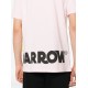 Tricou BARROW, Logo low pe spate, Light Pink - S4BWUATH137256 Tricou BARROW, Logo low pe spate, Light Pink - S4BWUATH137256