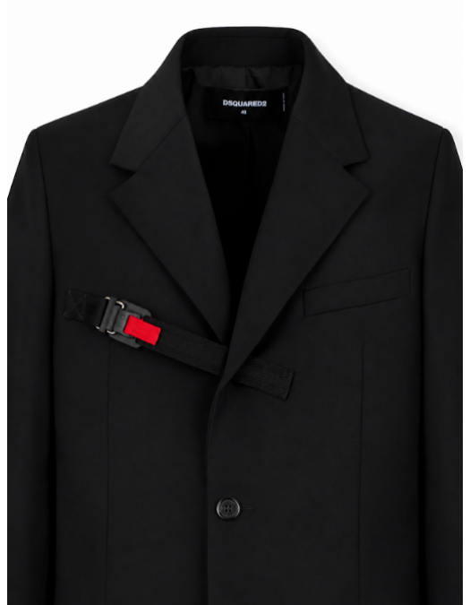 Sacou DSQUARED2, Black - S71BN1003D35537900