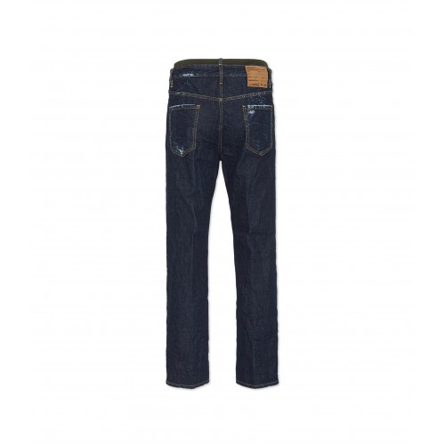 JEANS DSQUARED2, Navy blue, Loose Fit, Bleumarin JEANS DSQUARED2, Navy blue, Loose Fit, Bleumarin
