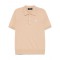 Tricou DSQUARED2, Polo Design, Logo Insert, Beige,Regular Fit