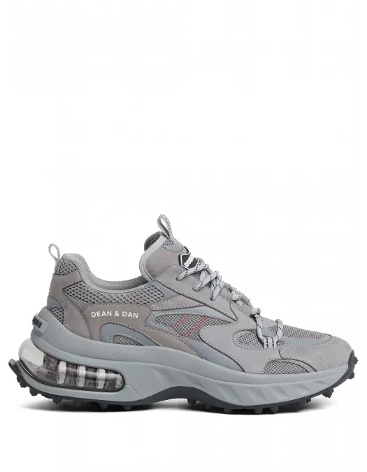 Sneakers DSQUARED2, Bubble Deisgn, Low Top, Grey - SNM0412097043592122