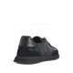 Sneakers DOLCE & GABBANA, CUSHION BLACK LEATHER SNEAKERS - CS2288A01248B956