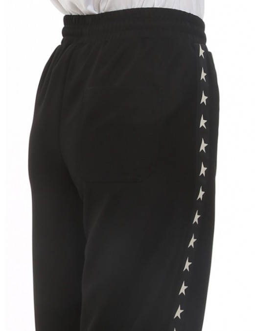 Pantaloni Golden Goose, Dorotea Star Track, Black - GWP00877P00052180203