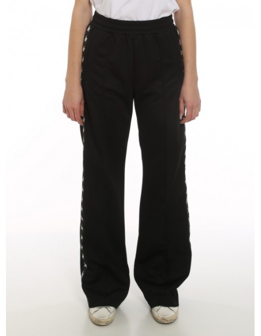 Pantaloni Golden Goose, Dorotea Star Track, Black - GWP00877P00052180203