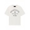 Tricou REDHOUSE, ЯH CHAMPS ELYSEES WHITE TEE, Oversized Fit