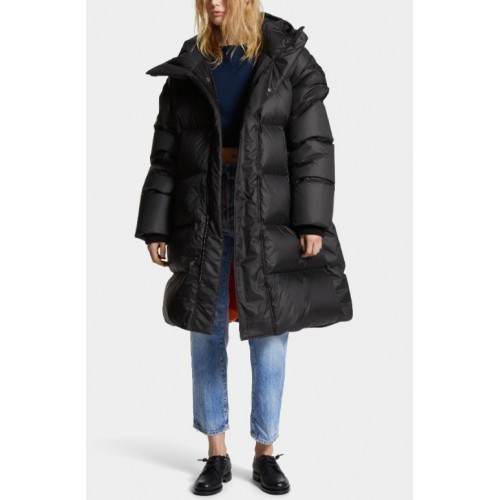 Geaca DSQUARED2, Nylon Down Coat Black