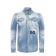Camasa Dsquared2, Denim, D2 frontal - S75DL0749470