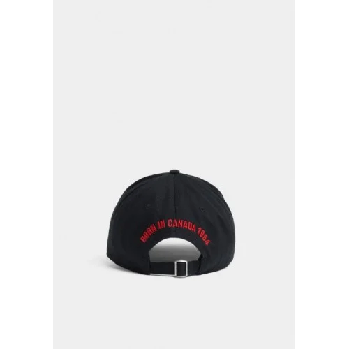 Sapca DSQUARED2,  Slogan Baseball Cap,black