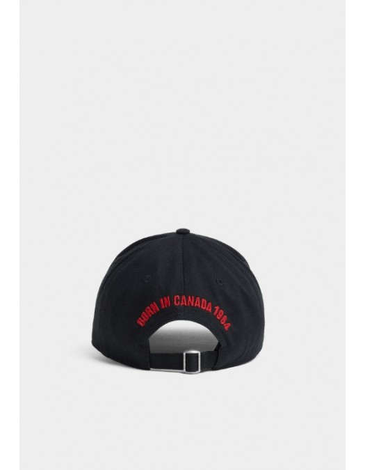 Sapca DSQUARED2,  Slogan Baseball Cap,black - BCM090105C000012124UNI