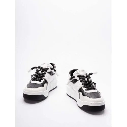 Sneakers VALENTINO, One Stud XL Sneakers, Panda Design, White