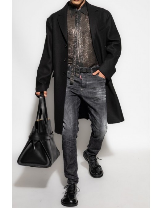 JEANS DSQUARED2, Used Effect, Cool Guy FIt, Negru - S74LB1724S30357900
