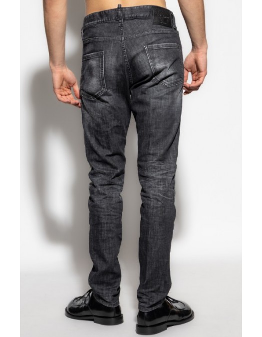 JEANS DSQUARED2, Used Effect, Cool Guy FIt, Negru - S74LB1724S30357900