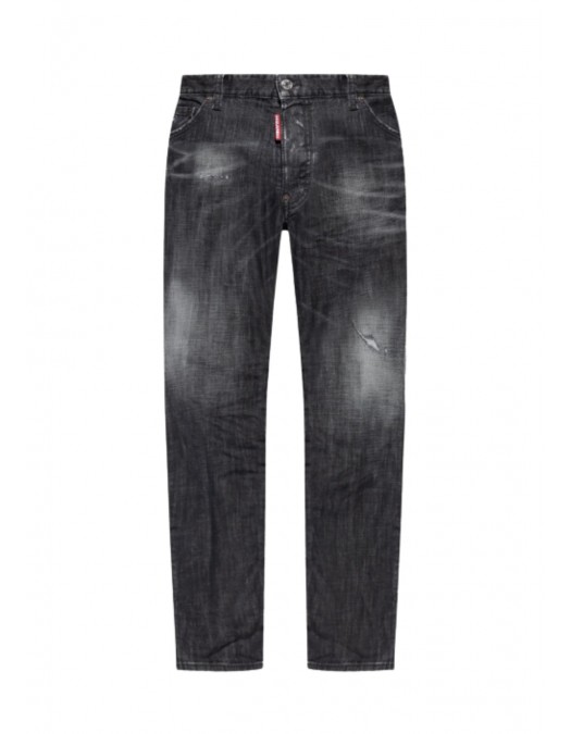 JEANS DSQUARED2, Used Effect, Cool Guy FIt, Negru - S74LB1724S30357900