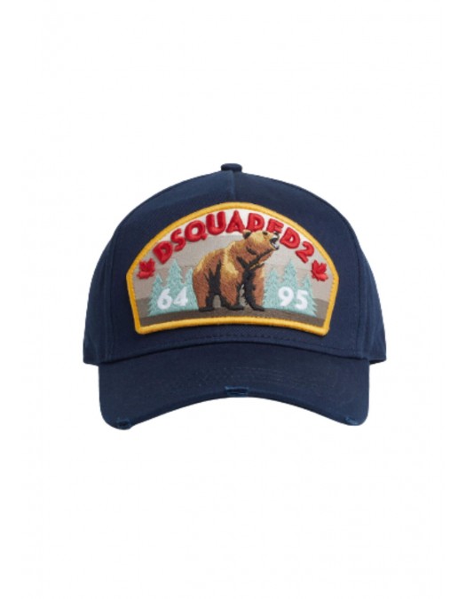 Sapca DSQUARED2,  Logo Patch Baseball Cap - BCM087505C000013073UNI