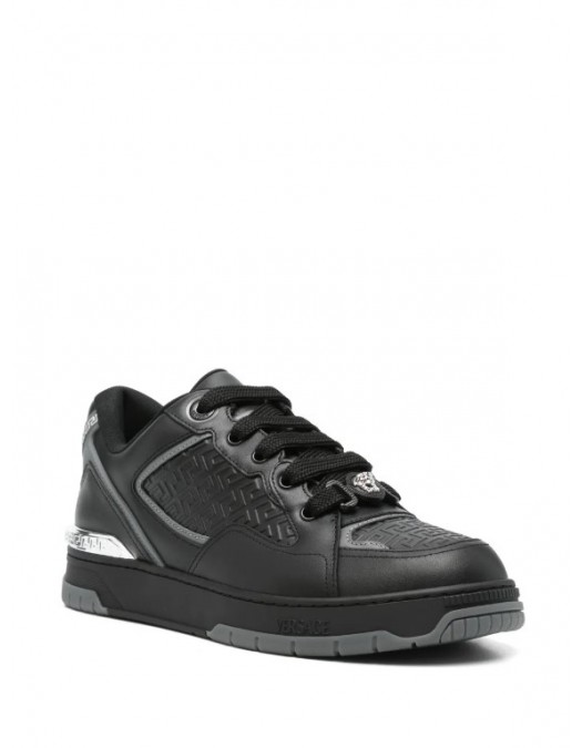 Sneakers Versace, Low-top sneakers, Black - 10205931A146151B00P