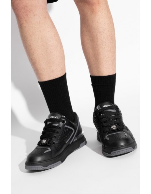 Sneakers Versace, Low-top sneakers, Black - 10205931A146151B00P