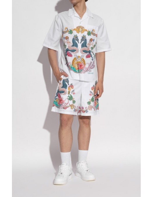 Sneakers Versace, Low-top sneakers, White - 10205931A146152WY4P