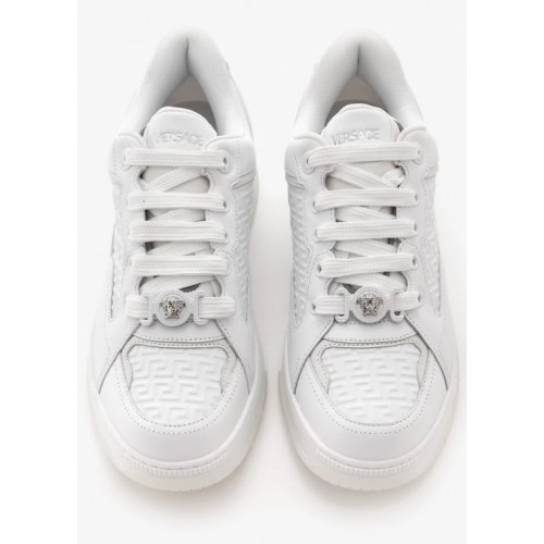 Sneakers Versace, Biggie Basket, Low-top sneakers, White Sneakers Versace, Biggie Basket, Low-top sneakers, White