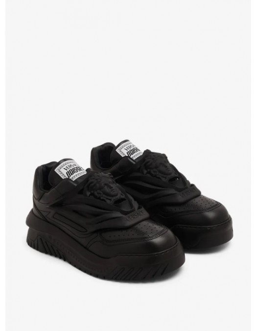 Sneakers VERSACE, Odissea low-top sneakers,Black - 10206361A148851B000