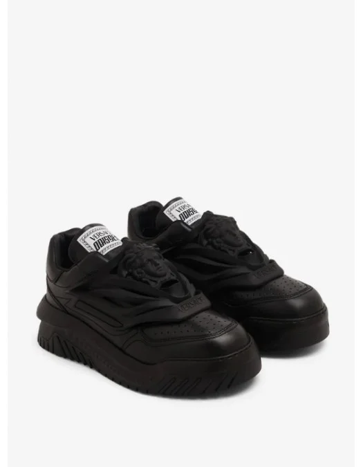 Sneakers VERSACE, Odissea low-top sneakers,Black