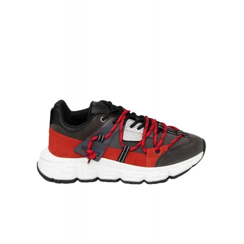 Sneakers VERSACE, Trigreca Rosu/Negru