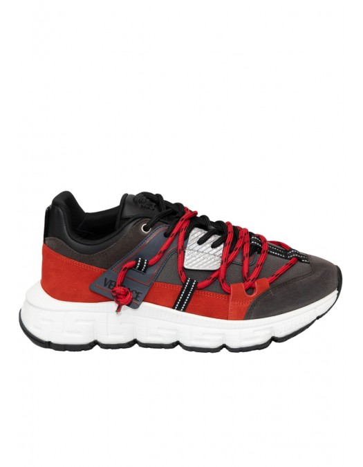 Sneakers VERSACE, Trigreca Rosu/Negru - 10214901A16225IT6BJ5P Sneakers VERSACE, Trigreca Rosu/Negru - 10214901A16225IT6BJ5P