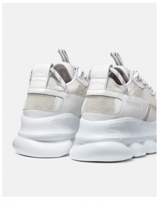 Sneakers Versace, Chain Reaction V2 White - 10215761A14886IT1W000