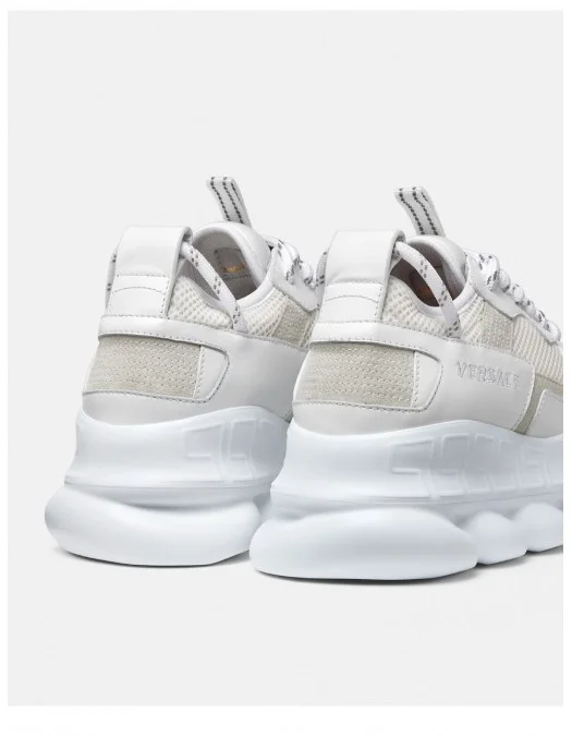 Sneakers Versace, Chain Reaction V2 White - 10215761A14886IT1W000