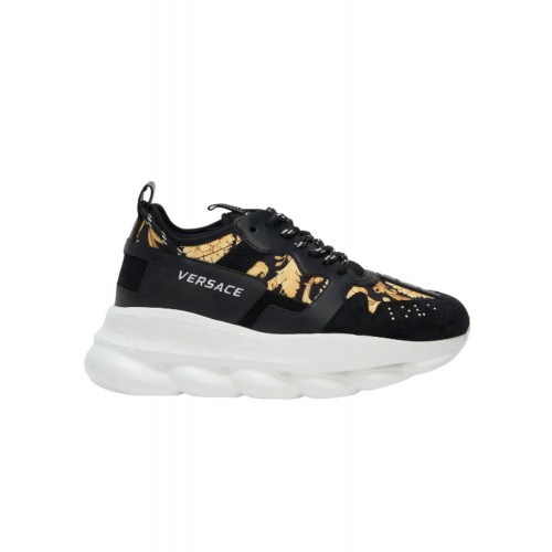 Sneakers Versace Chain Reaction V2 Black Barocco Sneakers Versace Chain Reaction V2 Black Barocco
